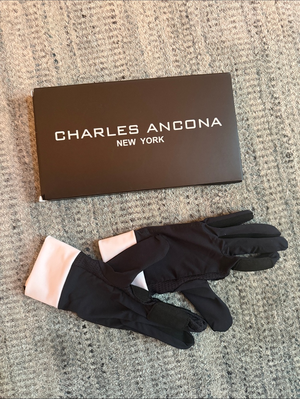 Charles Ancona Black Women’s Gloves - Brand New + Box